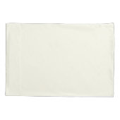 Taie d'oreiller simple classée par norme blanche (Dos)