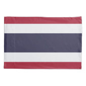 Taie d'oreiller simple patriotique avec drapeau de (Dos)