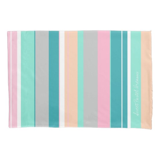 Taie d'oreiller Sweet Pastel Dreams (devant)