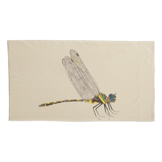 Taies d'oreiller de libellule (Dos-Droit)