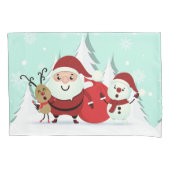 Taies d'oreiller de Père Noël, de renne et de (devant)