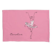 Taies d'oreiller faites sur commande de nom et de (devant)