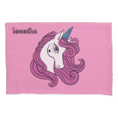 Taies d'oreiller faites sur commande de nom et de (devant)