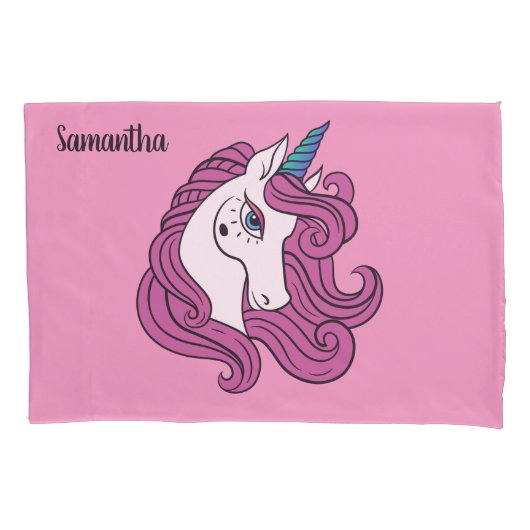 Taies d'oreiller faites sur commande de nom et de (devant)