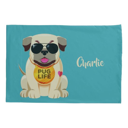 Taies d'oreiller faites sur commande de nom et de (Dos)