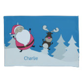 Taies d'oreiller nommées faites sur commande (devant)