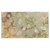 Taies d'oreiller roses victoriennes, grandes (devant-Droit)