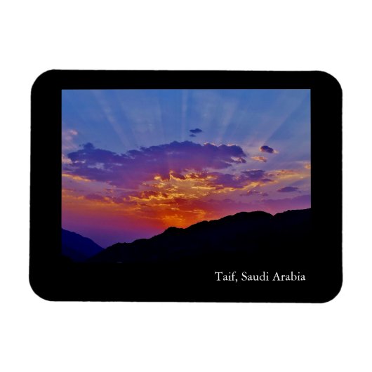 Taif, Saudi-Arabië Magneet (Horizontaal)