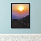 Taif Sunset Canvas Afdruk (Insitu (Houten vloer))