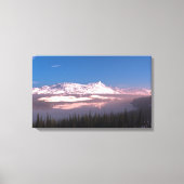 Taiga (Ochtend) Canvas Afdruk (Voorkant)