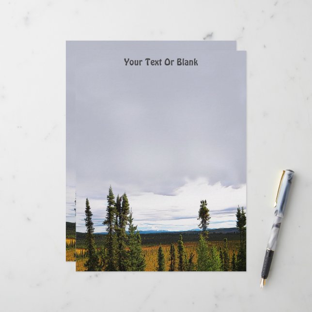 Taiga Summer Briefhoofd (Voorkant / Achterkant in situ)