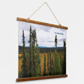 Taiga Summer Hangend Wandkleed (Gebogen)