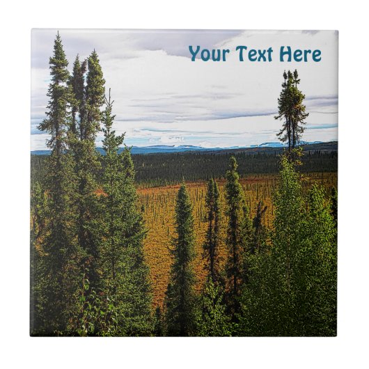 Taiga Summer Tegeltje (Voorkant)