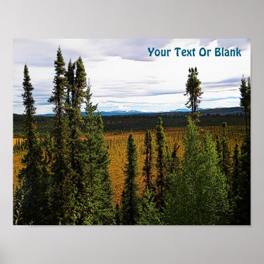 Taiga Zomer Poster (Voorkant)