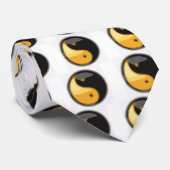 Taijitu_geel Stropdas (Opgerold)