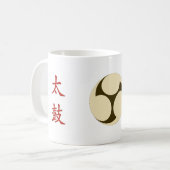 Taiko a actionné par la tasse de "Kohi" (café) (Devant gauche)