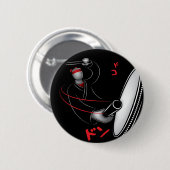 Taiko - DoKo Don Ronde Button 5,7 Cm (Voorkant /achterkant)