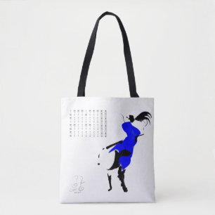 Taiko drummer canvas tas