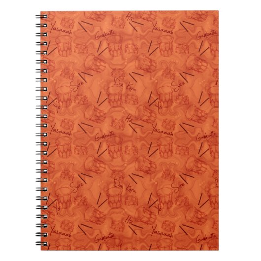Taiko notes notitieboek (Voorkant)