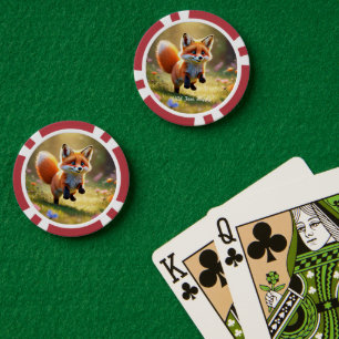 "Tail-Chasing Fun" Poker Chips