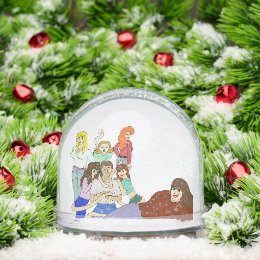 Tail harem sneeuwbol (Kerstmis)