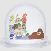 Tail harem sneeuwbol (Achterkant)