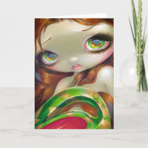 Tail of Mossy Gold Wenskaart Kaart