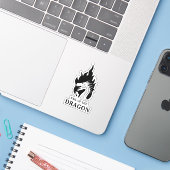 Tail of the Dragon Deals Gap motorrit Sticker (Laptop met iPhone)