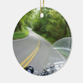 Tail van de draak keramisch ornament (Links)