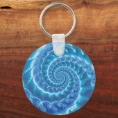 Tail van de Ice Dragon Sleutelhanger (Voorkant)