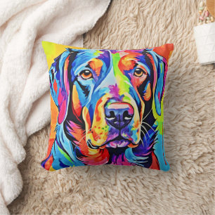 Tail-Wagging Masterpieces: Beste Hondenkunst Kussen