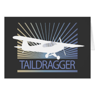 Taildragger-vliegtuig