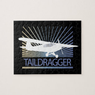 Taildragger-vliegtuig Legpuzzel