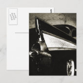 Tailfines - Carte postale Chevy 1957 (Devant / Derrière)