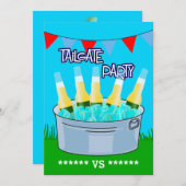 Tailgate Feest Kaart (Voorkant / Achterkant)