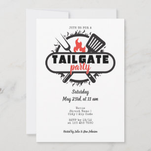 Tailgate Friendsgiving BBQ-grill- en chillen-feest Kaart