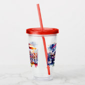 Tailgate Time Go Team Acryl Drinkbeker (Links)