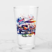 Tailgate Time Go Team Glas (Achterkant)