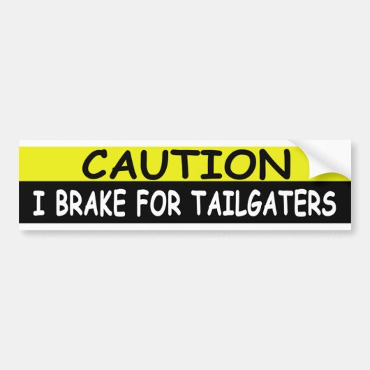 TAILGATERS BUMPERSTICKER (Voorkant)