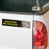 Tailgaters zijn heerlijk brutaal Kat Bumpersticker (Op Truck)