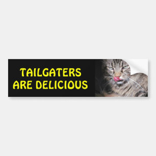 Tailgaters zijn heerlijk brutaal Kat Bumpersticker