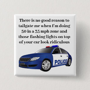 Tailgating-Button Vierkante Button 5,1 Cm
