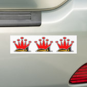 Tailing Crown Bumpersticker (Op auto)