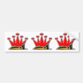 Tailing Crown Bumpersticker (Voorkant)