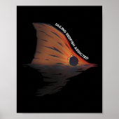 Tailing Redfish Gevist Joke Redfishing Red Drum F Poster (Voorkant)
