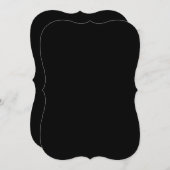 Taille: 5" x 7" Invitation / Carte plate Créez une (Devant / Derrière)