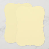 Taille: 5" x 7" Invitation / Carte plate Faire sur (Devant / Derrière)