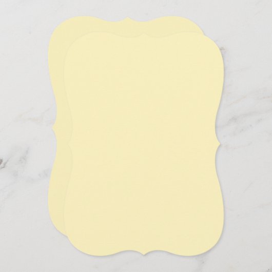 Taille : 5" x 7" Invitation / Carte plate Réalisez (Devant / Derrière)