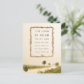 Taille carte postale - Carte de verset biblique (Debout devant)