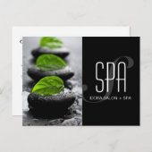 Taille de carte postale du certificat cadeau (Devant / Derrière)